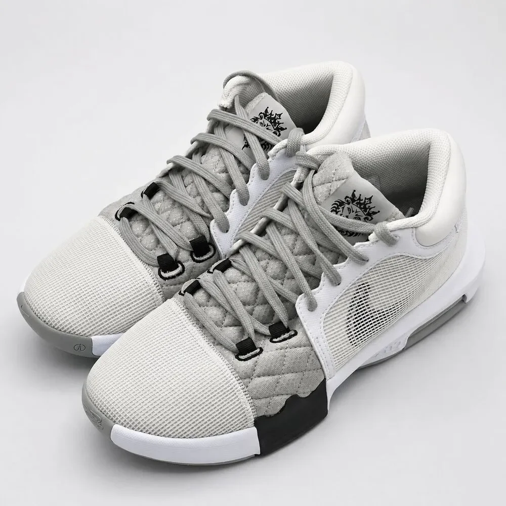 Nike LeBron Witness 8 Basketball Shoes White Light Smoke Grey Men’s 8.5 Women’s